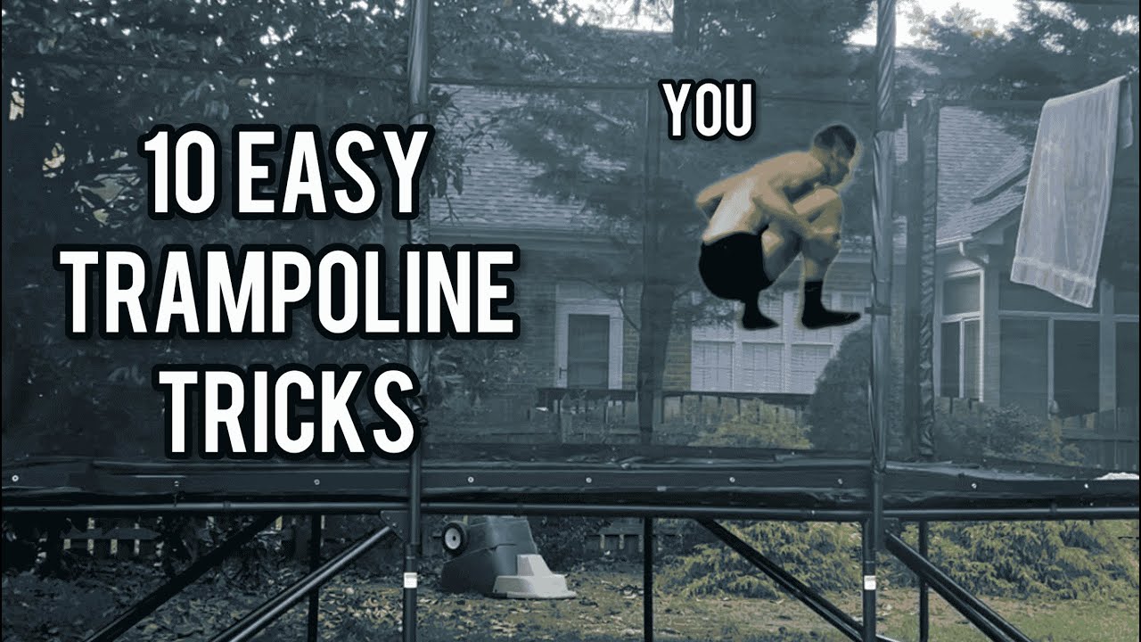 10 EASY trampoline tricks YOU can learn FAST in 2025!!
