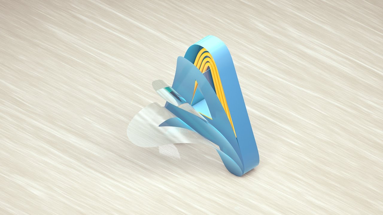 Cinema 4D Tutorial - Create a Bent Text Design in Cinema 4D