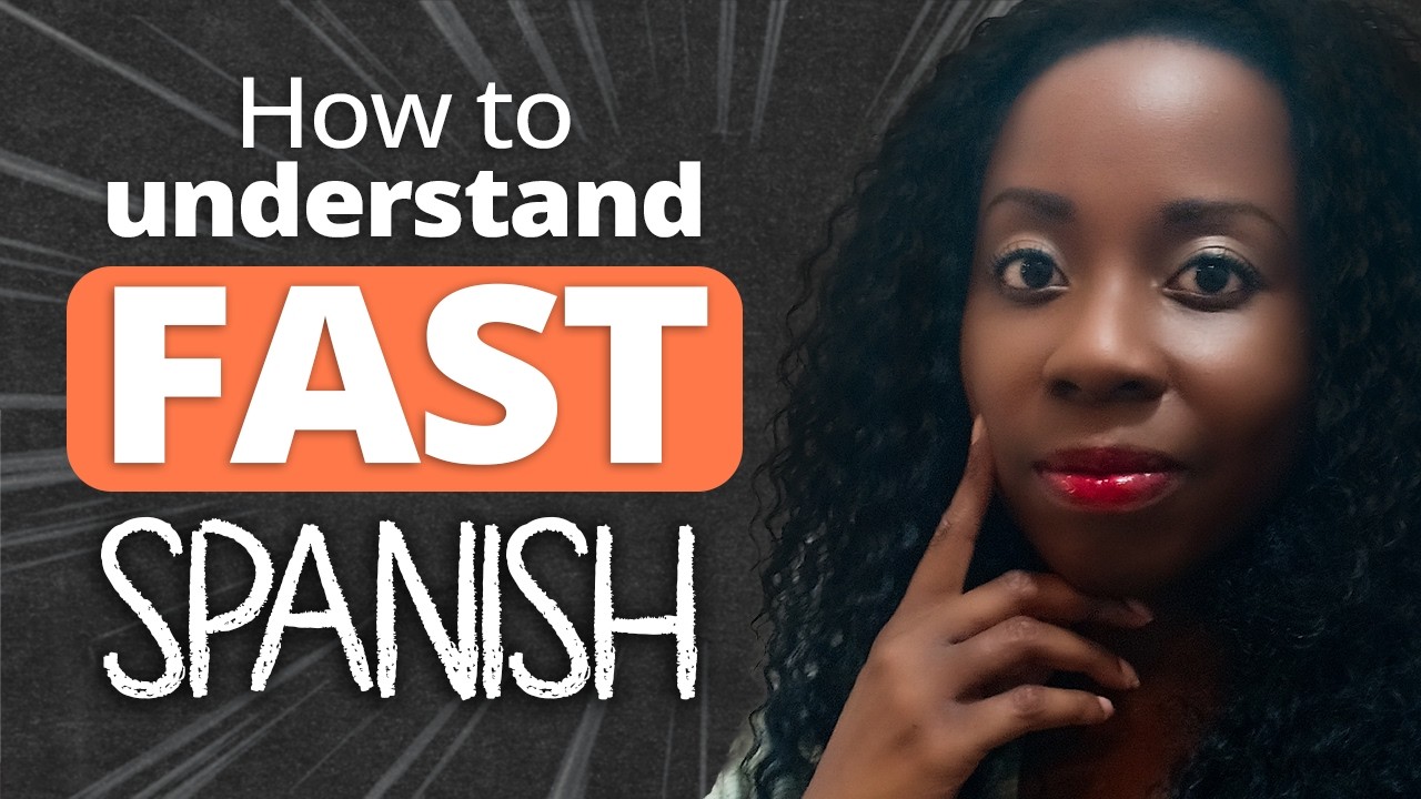 Why Spanish Sounds So Fast (And How to Finally Understand It)
