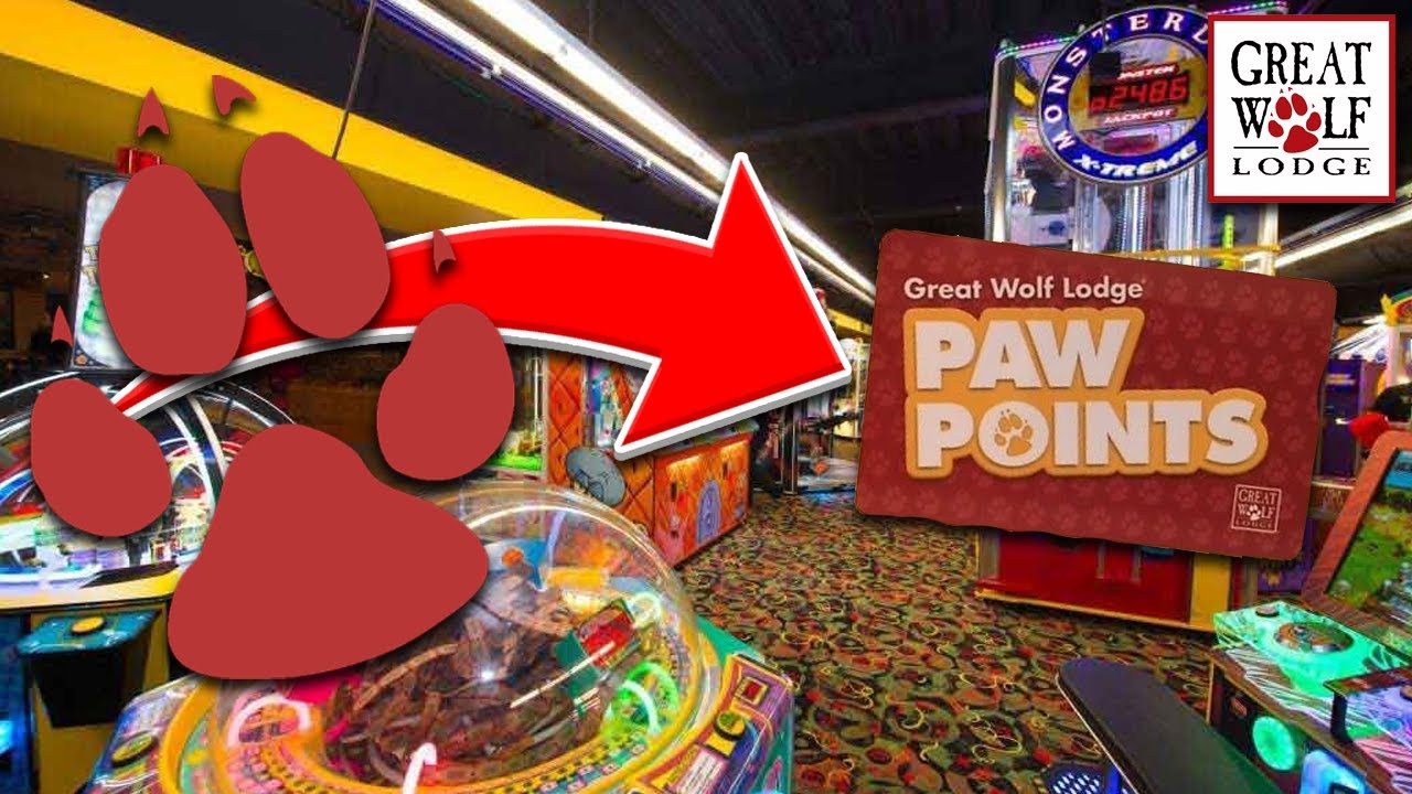 Playing Arcade Games at Great Wolf Lodge in Anaheim! (2023)