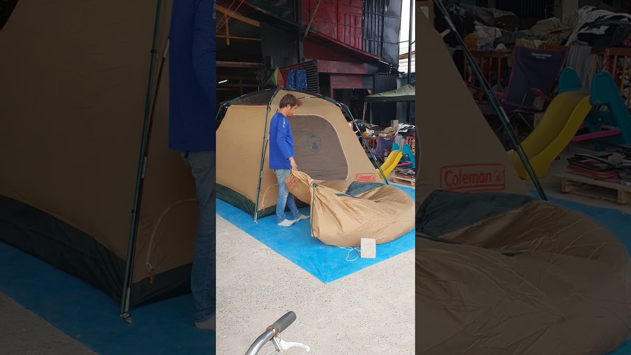 coleman bc canopy dome 270 plus uv pro  กางเต้นกันเถอะ