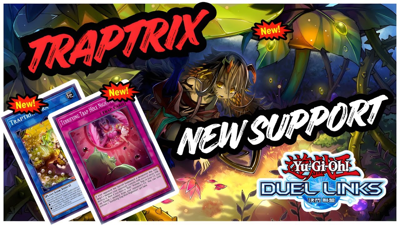NEW TRAPTRIX SUPPORT DUEL LINKS | TRAPTRIX TERRITORY SKILL RANKED GAMEPLAY & GUIDE