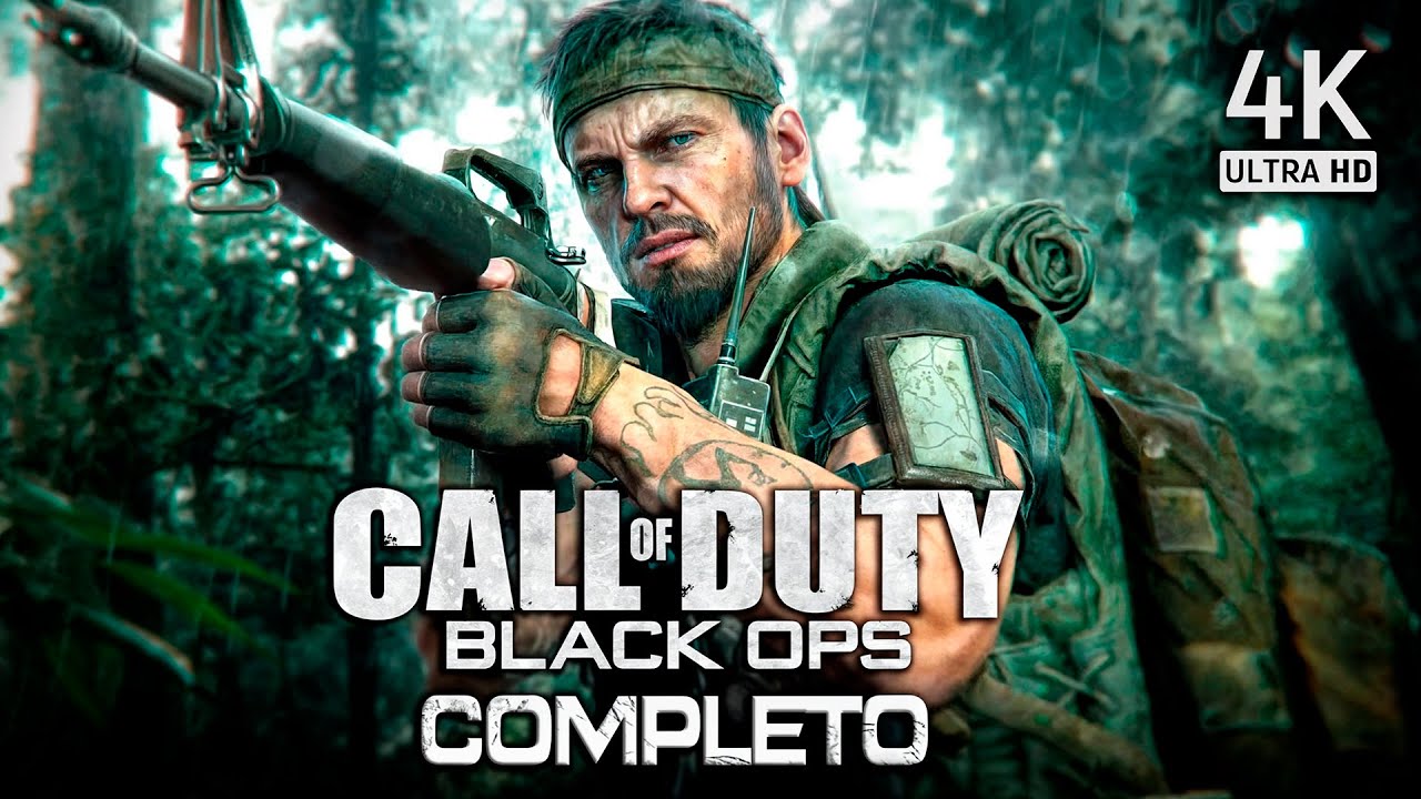 CALL OF DUTY BLACK OPS - Campaña Completa Español 4K | Gameplay COD Black Ops 1