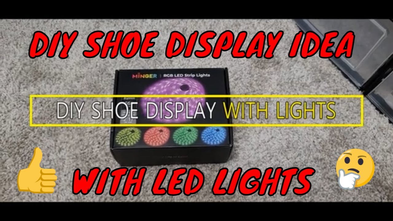 DIY Shoe display ideas