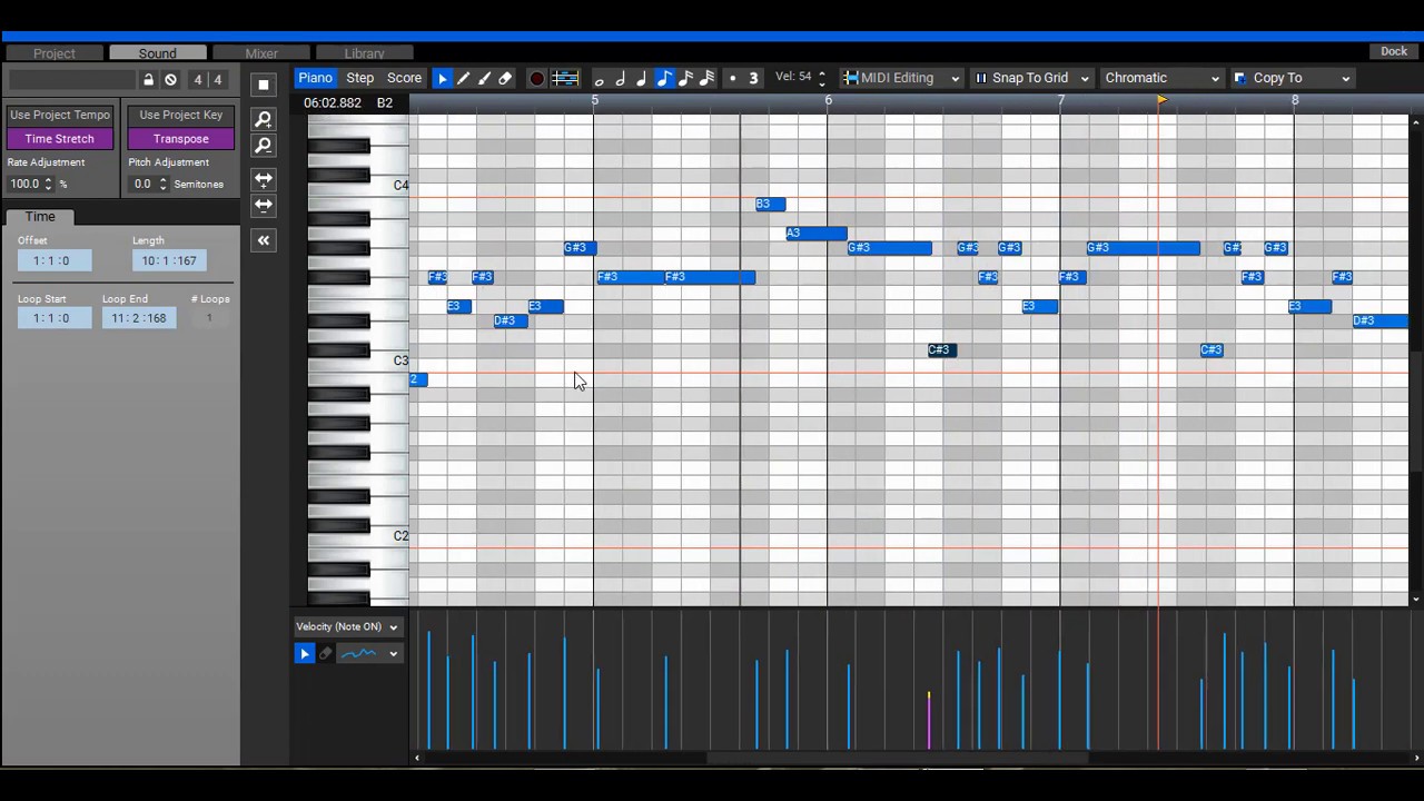 شرح اضافة جديدة حول صوتك الى معزوفة او اهات من خلال Audio To MIDI على mixcraft 9