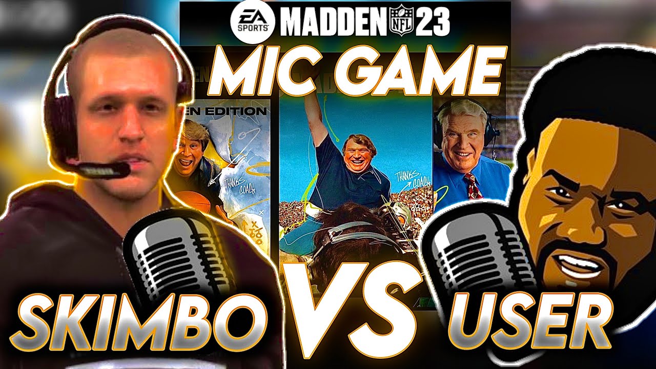 REVENGE IS SWEET! LIVE TRASH TALK GAME | MADDEN 23 MIC'D UP VS ONEGREATUSER!!!