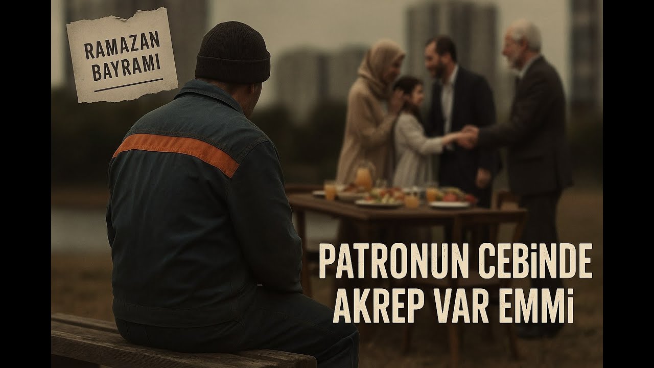 BEDİRHAN G&Ouml;K&Ccedil;E /&ldquo;Bayram bize yok emmi&hellip; Patronun cebinde akrep var.&rdquo; Şair :  Ramazan KINALI