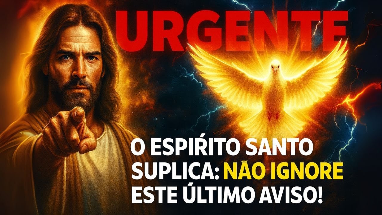 😢🔥 O ESPÍRITO SANTO SUPLICA: NÃO IGNORE ESTE ÚLTIMO AVISO!