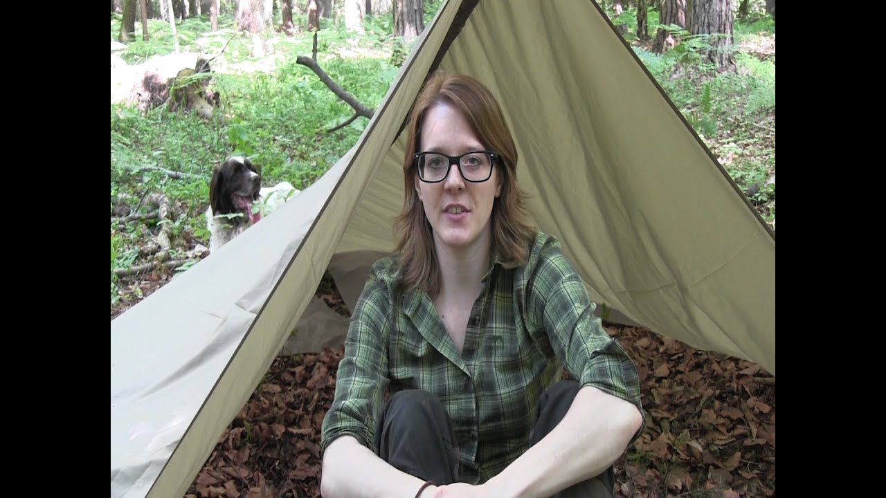 My Favorite Tarp Setup (No Cordage Used)