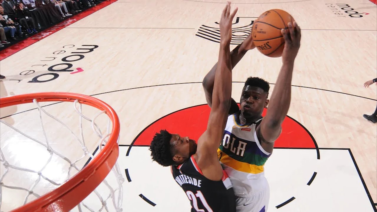 Zion Williamson 25 Pts Rim Shaker Dunks vs Blazers! 2019-20 NBA Season