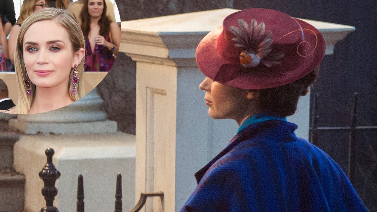Emily Blunt Transforms Into Mary Poppins: See Her Magical Costume!