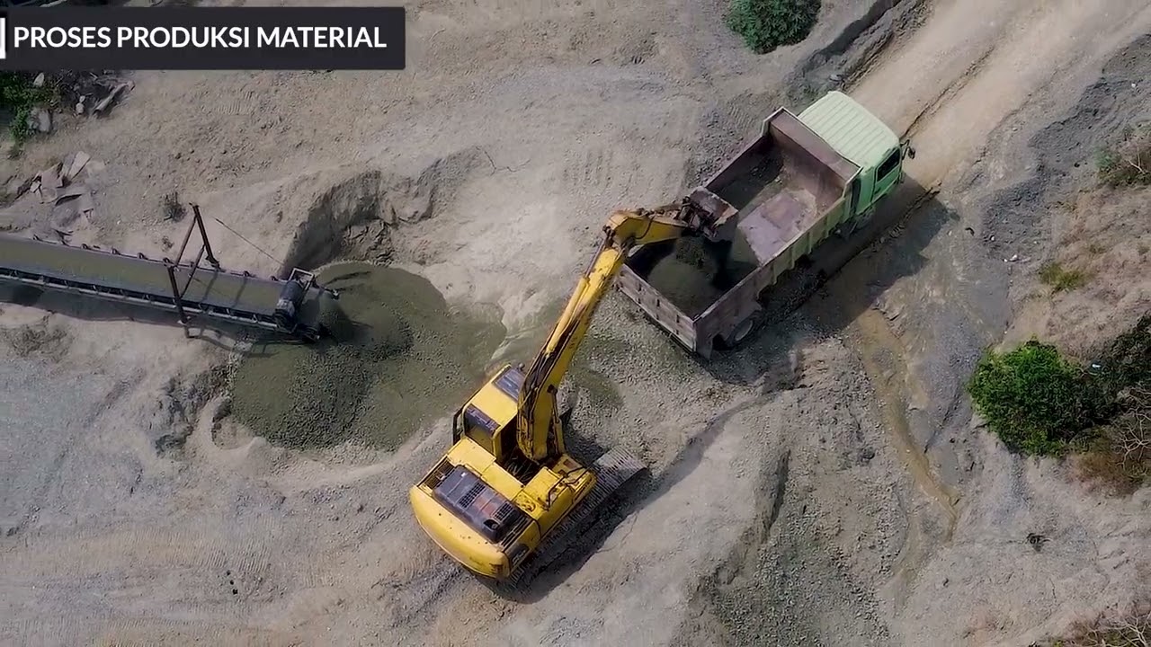 Proses Produksi Batu Palu Split Terbaik di PT. Dita Anugrah Perkasa