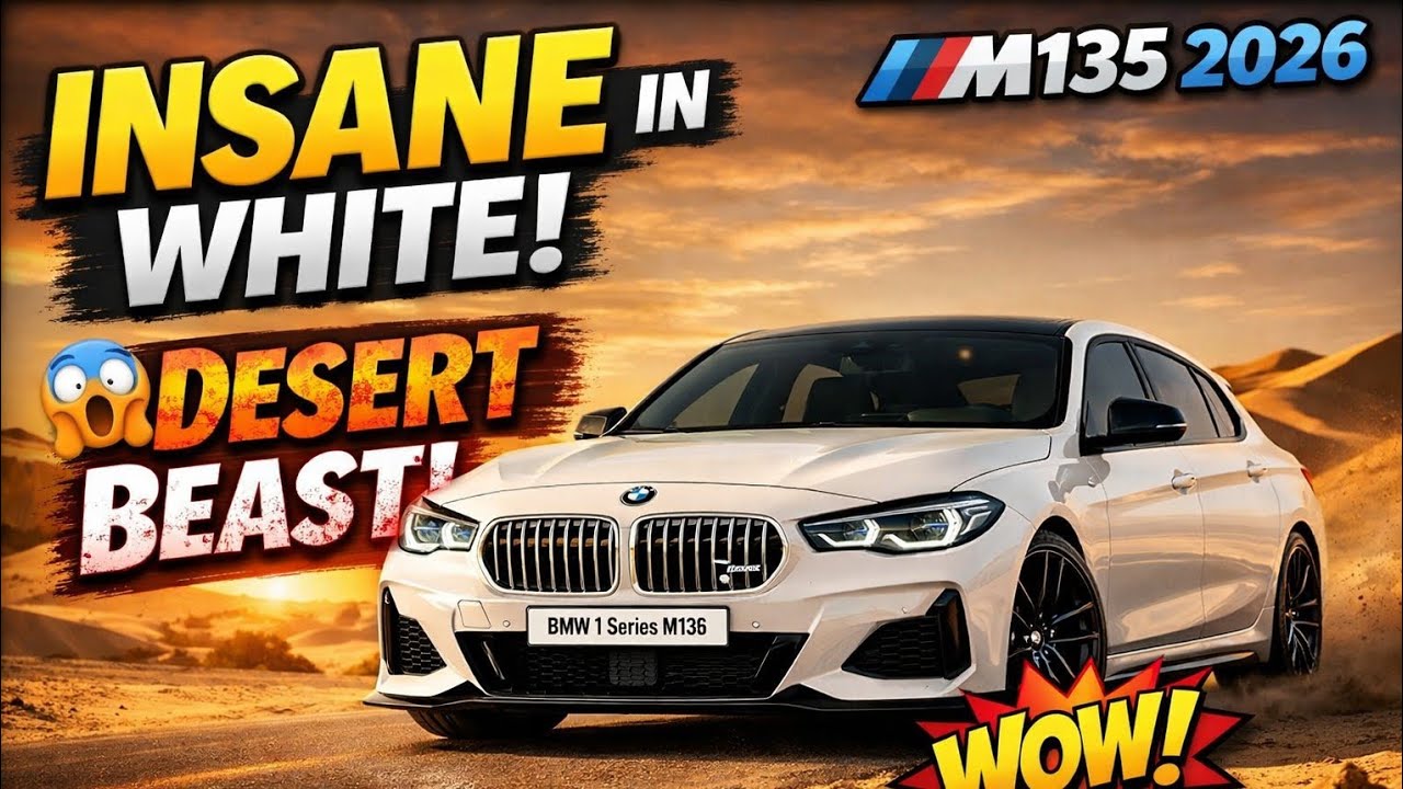 This BMW 1 Series M135 2026 Looks INSANE in White 😱 Desert Beast! 