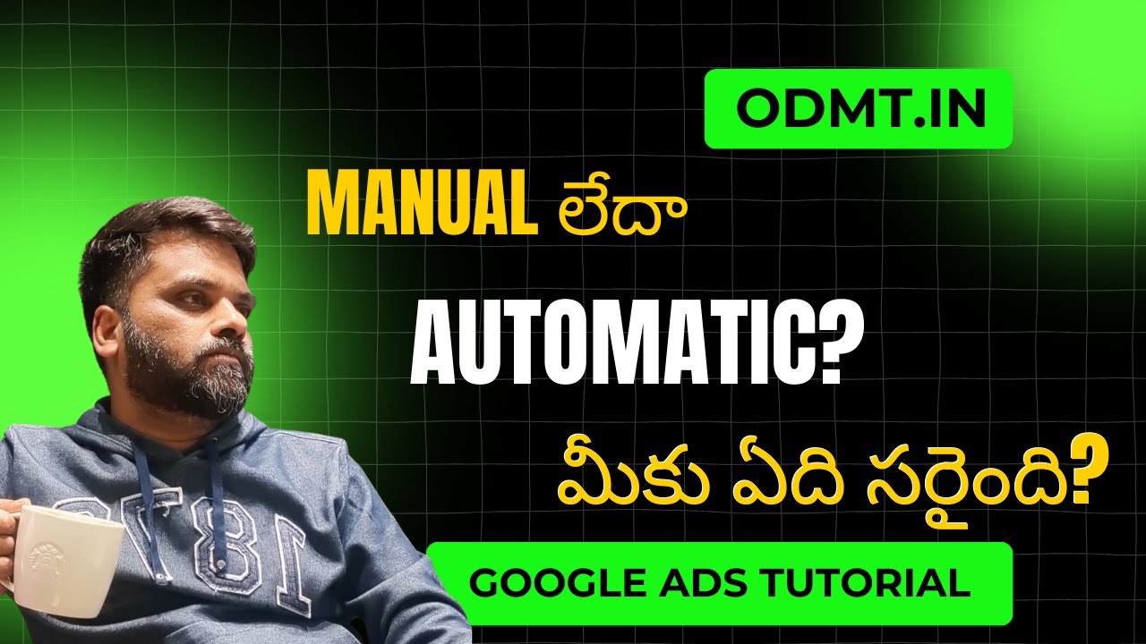 Bidding Strategies in Google Ads: Which is Best? | ODMT Telugu Google Ads Tutorial 2025 |