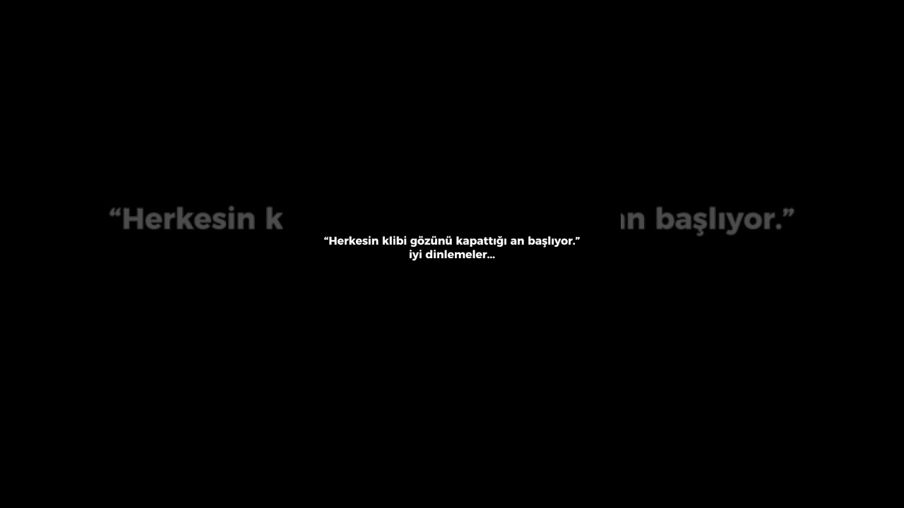 Zeynep Dizdar - Son bir rica (yankılı ses)