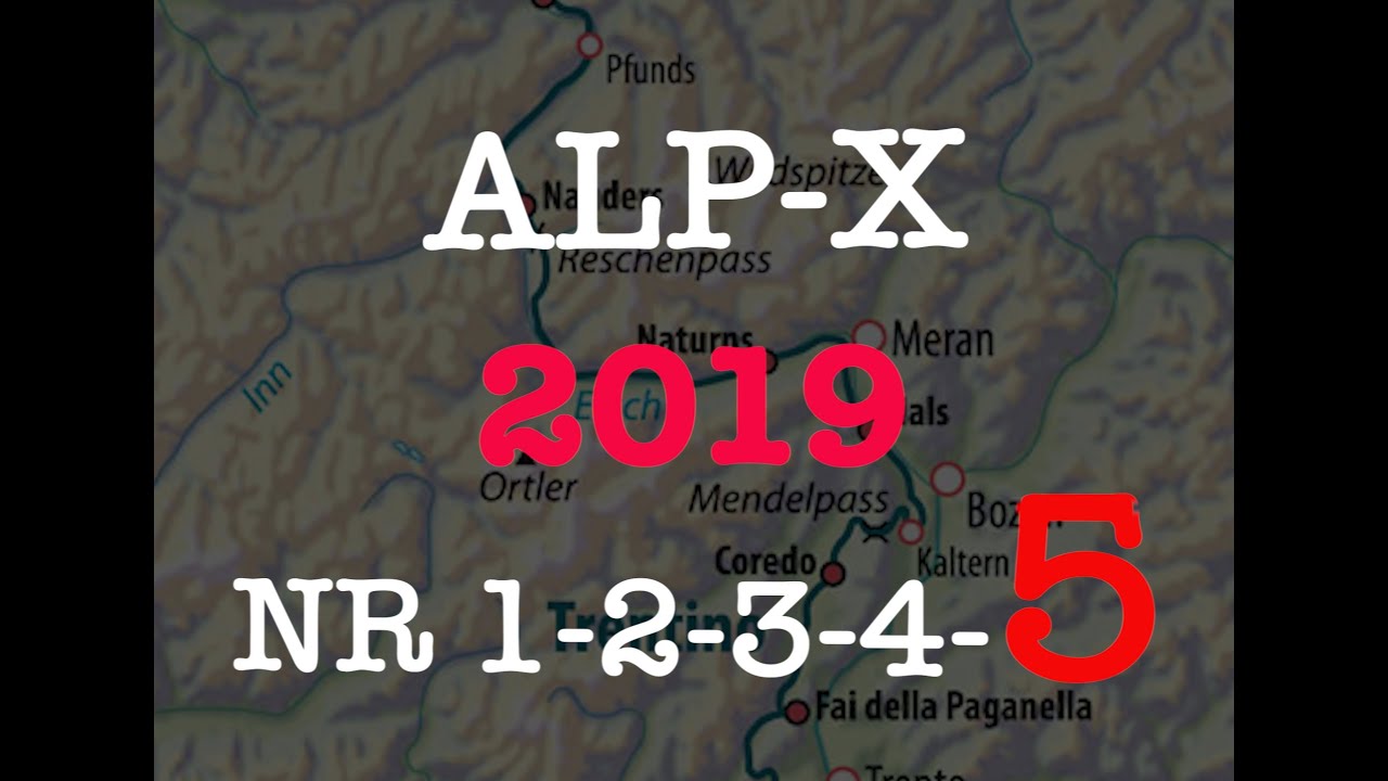 AlpX 2019 // Fra Zams til  Torbole