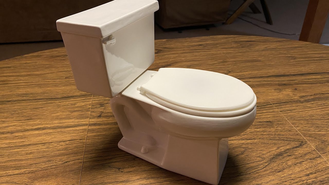 BMG Miniatures Fully Functional Miniature Toilet Closer Look