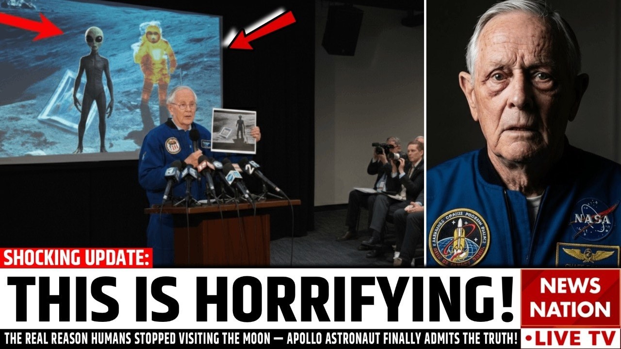 The Real Reason Humans Stopped Visiting the Moon — Apollo Astronaut Finally Admits The Truth!