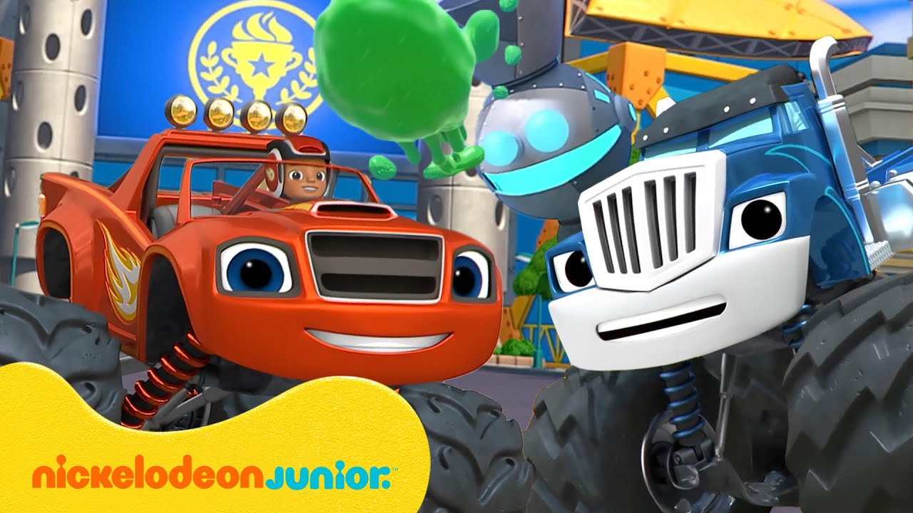 Blaze et les Monster Machines | Blaze et Crusher: Missions Géniales! | Nickelodeon Jr. France