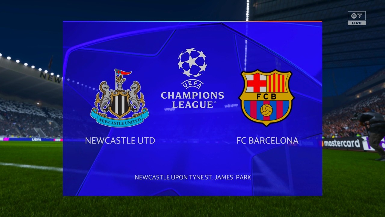 FC 26 - Newcastle vs. Barcelona - UEFA Champions League 25/26 Full Match [4K60]