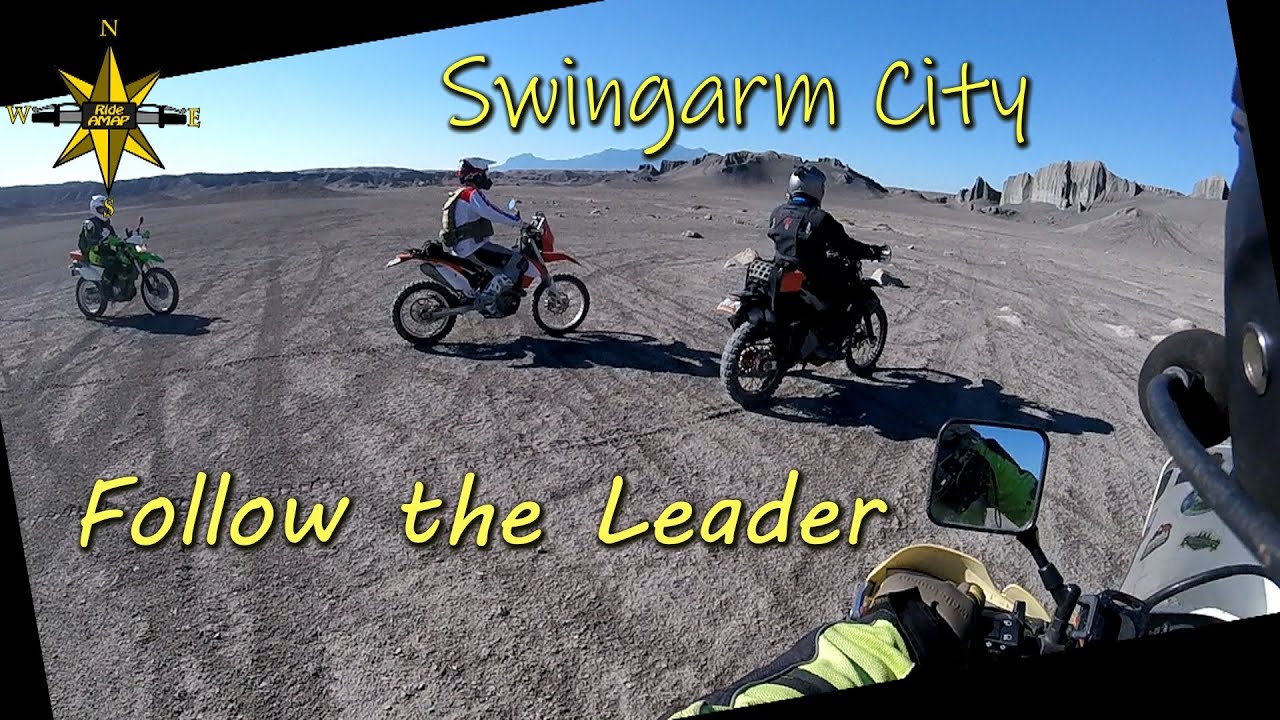Swingarm City 40-50 Year Old Men Play Follow the Leader