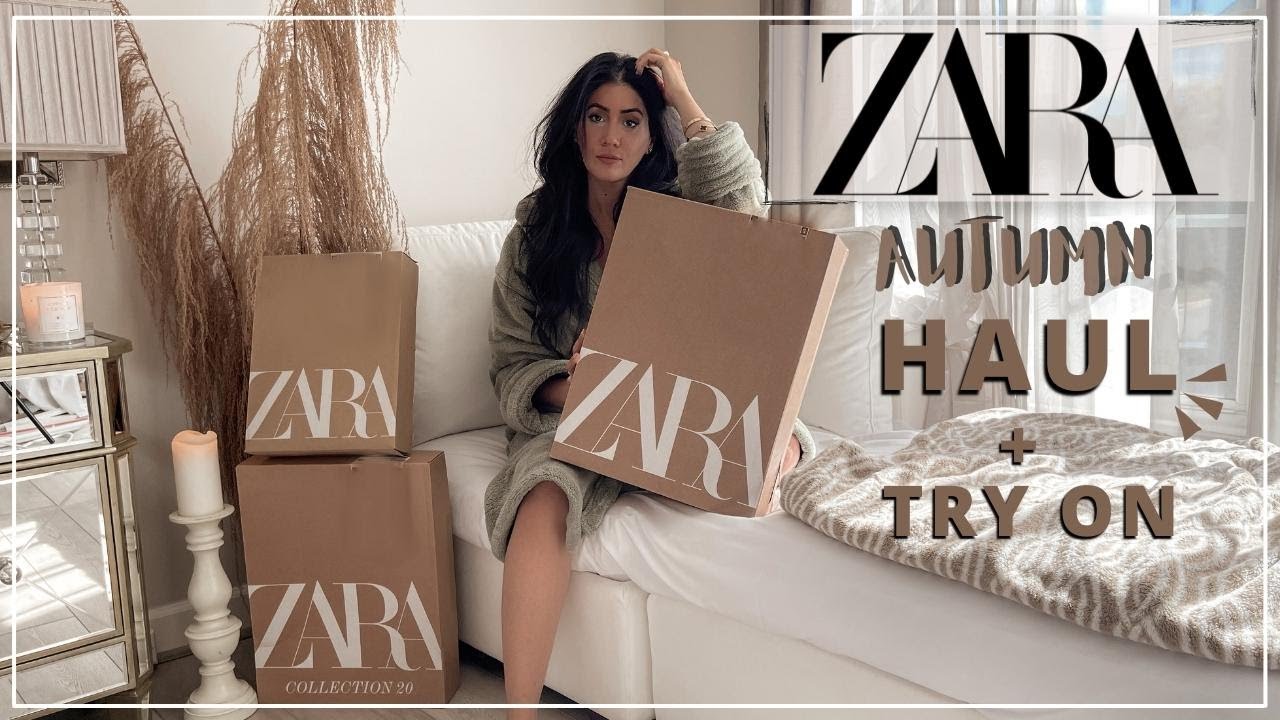 ZARA TRY ON HAUL | ZARA AUTUMN HAUL 2022 | FALL 2022 CAPSULE WARDROBE | BY SARV