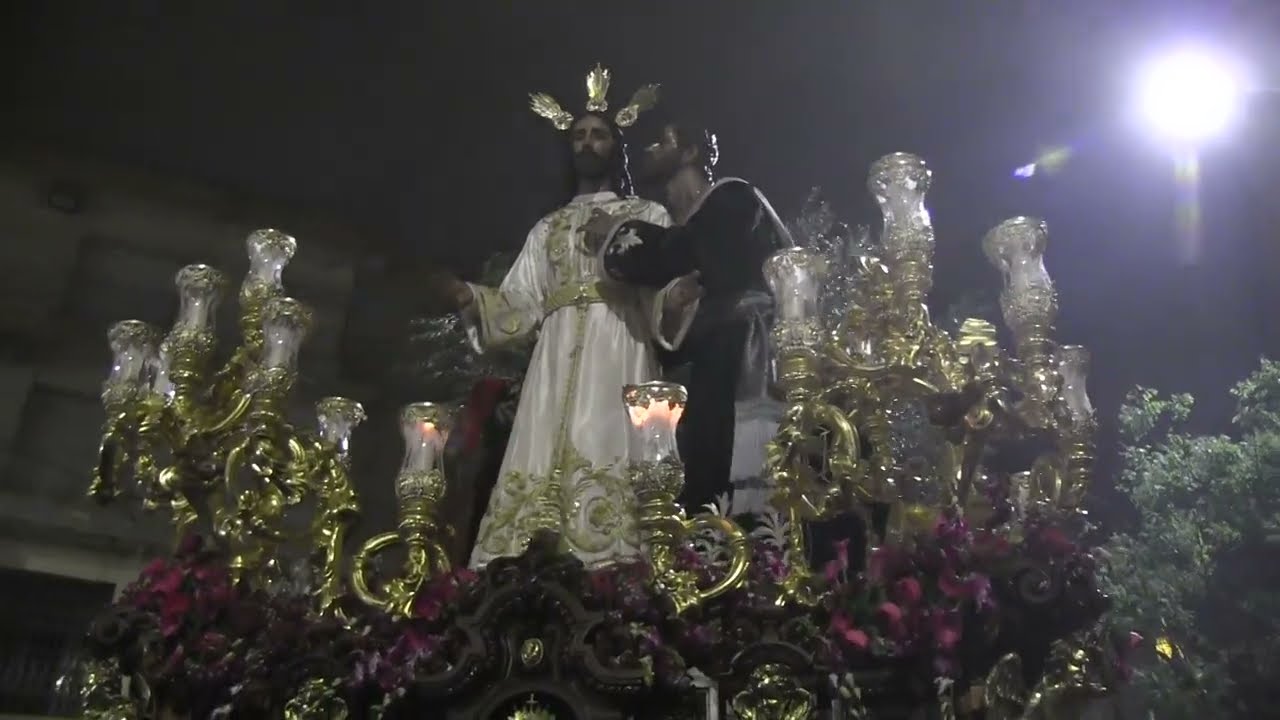 Beso de Judas (Redención) en la Plaza San Leandro || Lunes Santo 2024