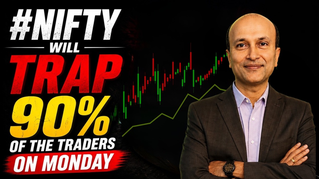 #Nifty will trap 90% of the traders on Monday!