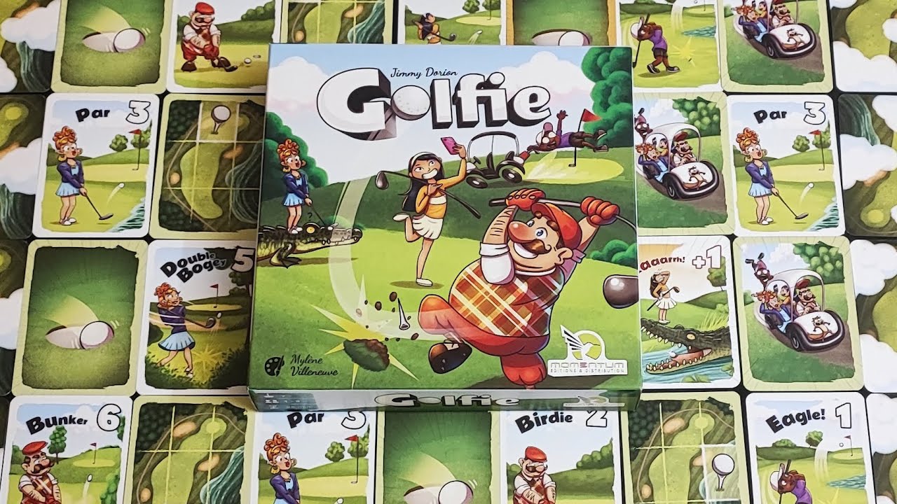 La Toile des Jeux - Golfie ⛳🏌️🏌️‍♀️🏌️‍♂️( Présentation, Règles et Partie Test)