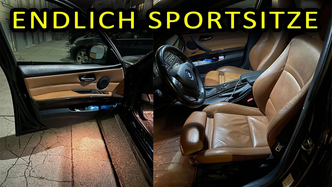 ENDLICH Sportsitze im E90 | Umbau Infos und Fahrzeug Update