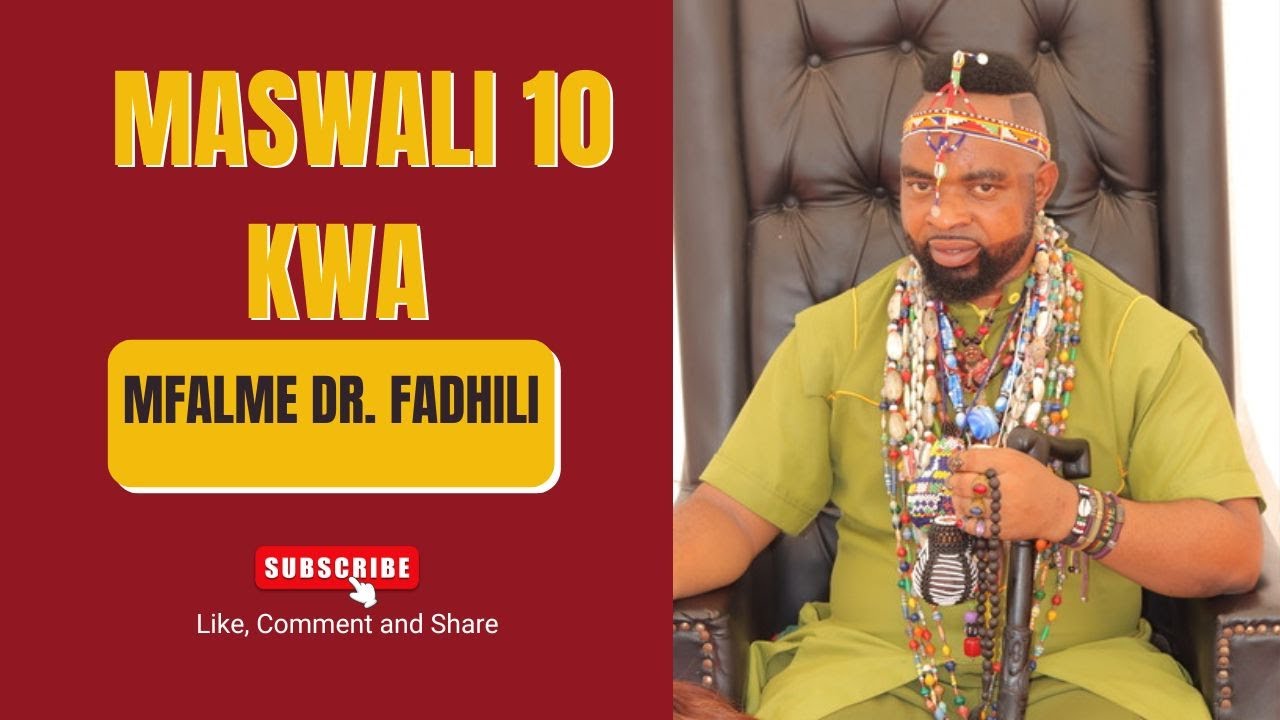 Maswali 10 Mazito kwa Mfalme Dr. Fadhili | Ukweli Uliofichwa Afrika #MaswaliMazito
