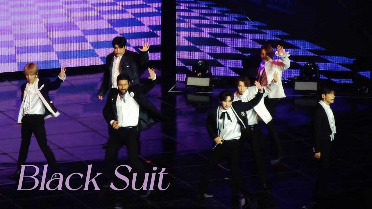 231104 SUPER JUNIOR Black Suit - 1t's 8lue 2회차