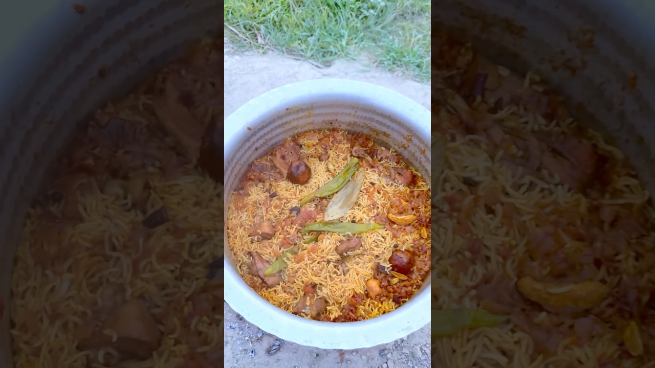 Secrets of Cooking Rice and Chicken Over an Open Fire &ndash; A Unique Outdoor Flavor!