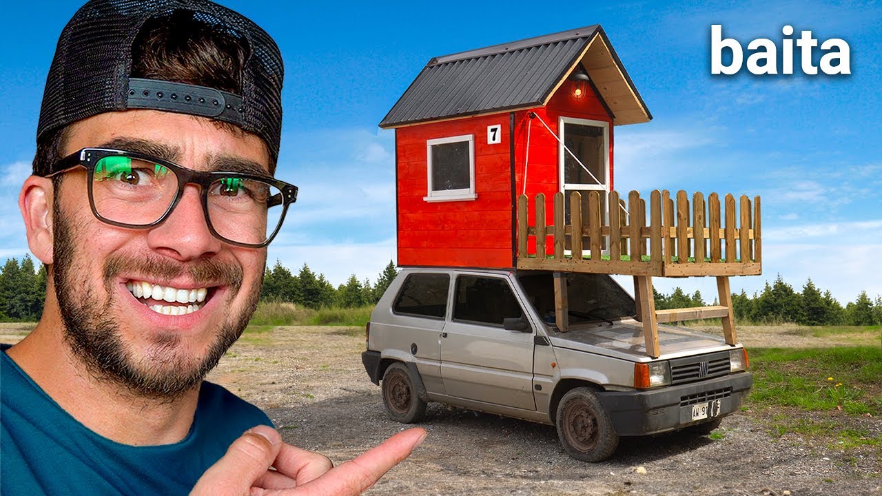 COMPLETO LA MINI CASA SULL' AUTO