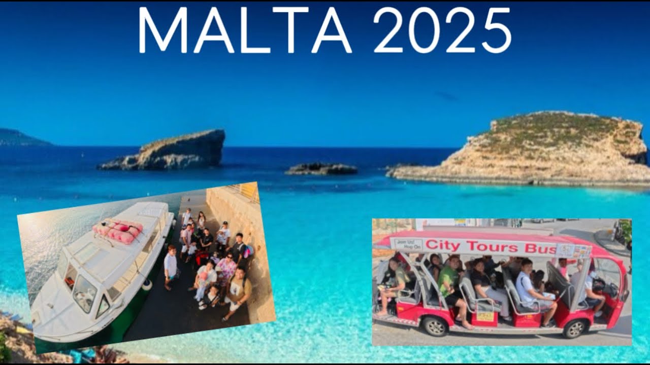 MALTA 2025 /Valletta,Comino Blue Lagoon,Pretty Bay