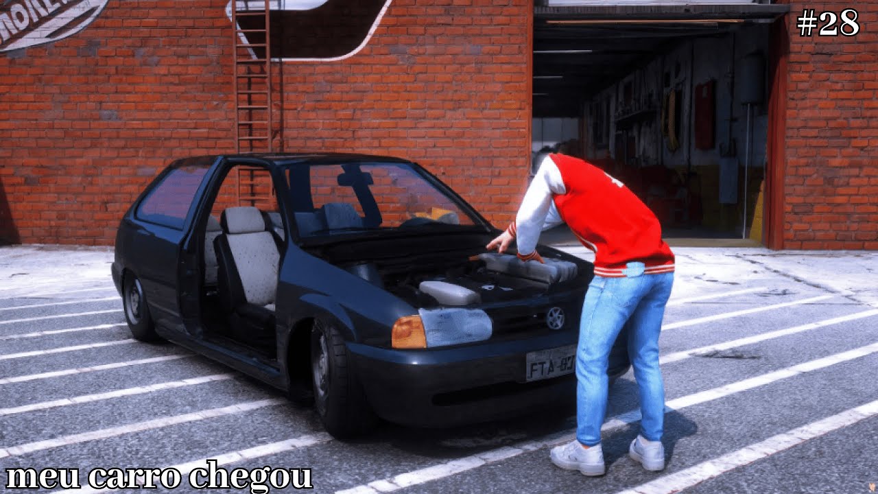 GTA 5 VIDA REAL | O CARRO DO MEU PAI CHEGOU NA CIDADE - #28 T3