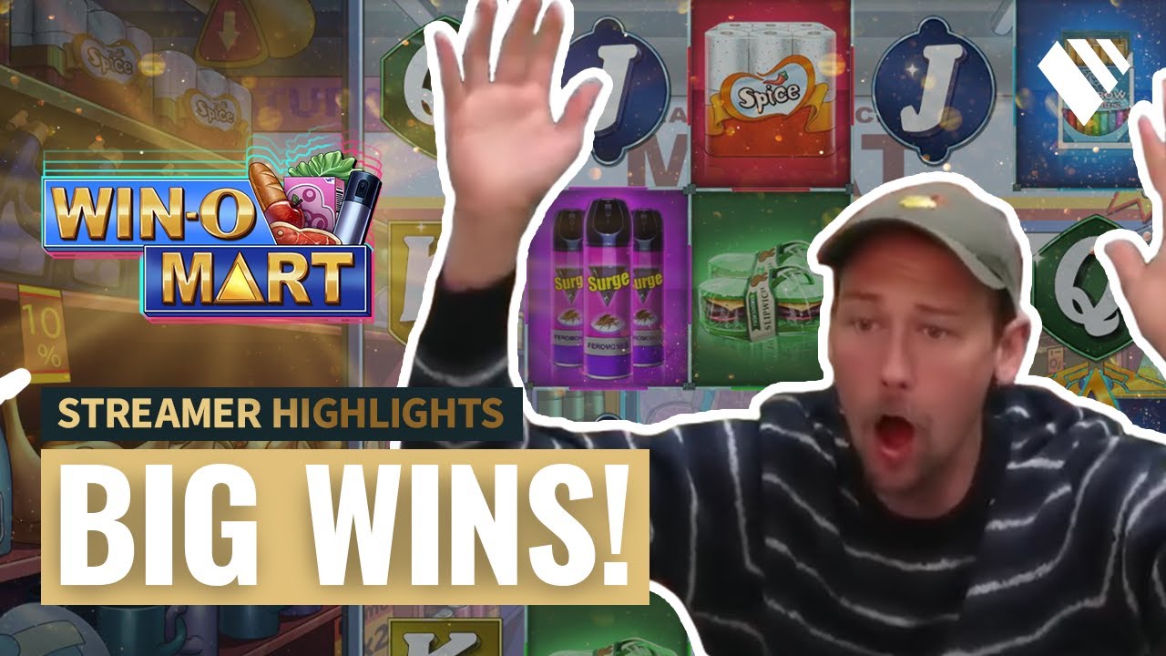 INSANSE BIG WINS on Win-O-Mart by Print Studios | Streamer Highlights