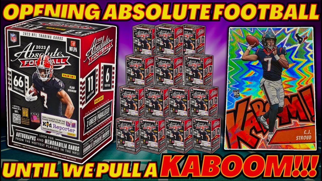 *OPENING A FULL CASE OF 2023 ABSOLUTE FOOTBALL BLASTER BOXES!🏈 I PAID $700+ FOR THIS CASE!🤑