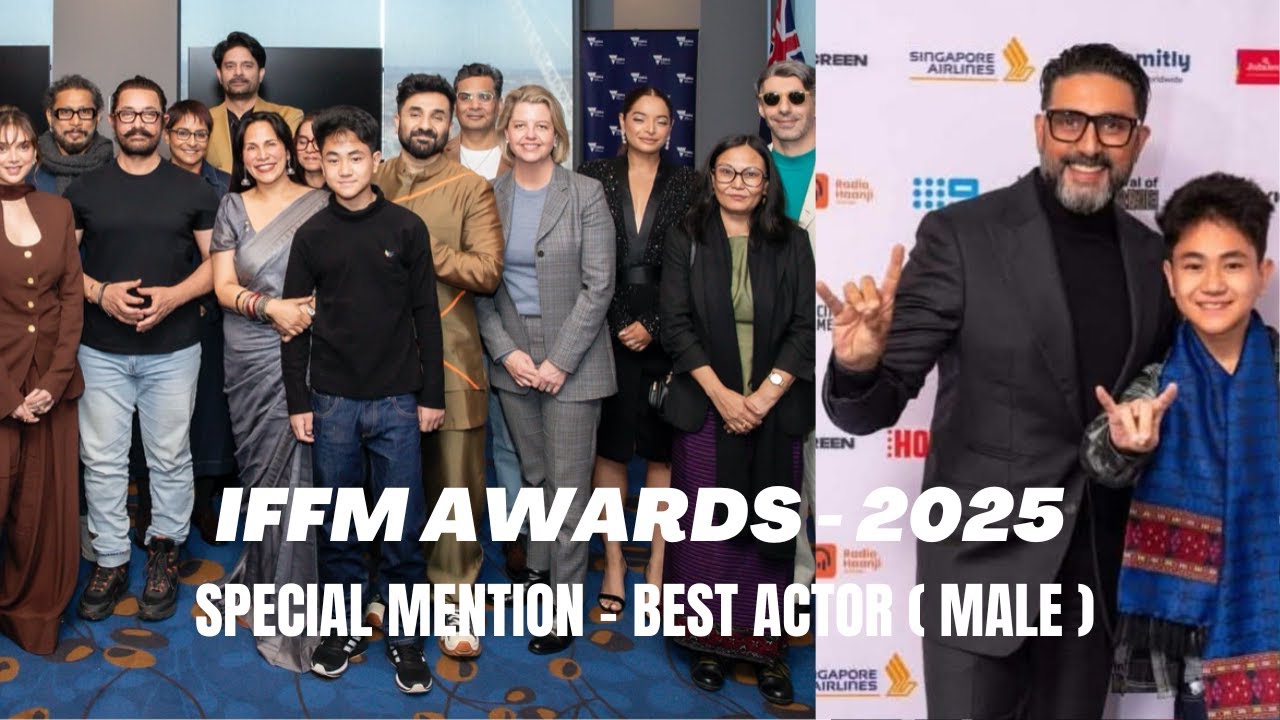 Congratulations Gugun Kipgen || With Aamir Khan at IFFM Awards Melbourne 🇳🇿🇳🇿