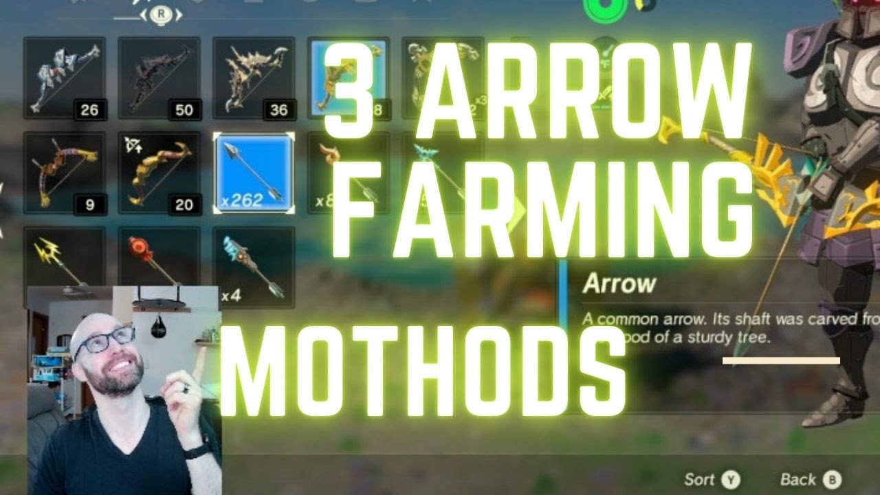 3 Arrow Farming Methods in Zelda BOTW Breath Of The Wild
