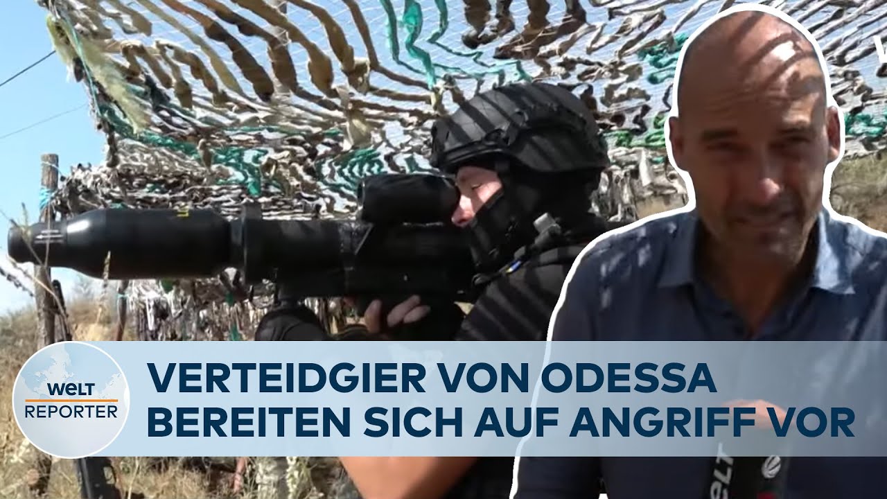 VERTEIDIGER von ODESSA: Steffen Schwarzkopf von der Frontlinie im S&uuml;den | UKRAINE-KRIEG
