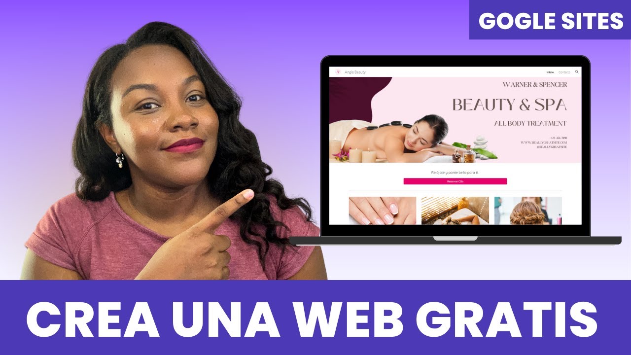 🌐 Cómo hacer una PÁGINA WEB GRATIS para mi Negocio en Google Sites