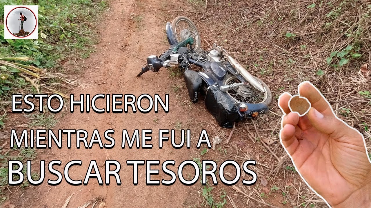 BUSCANDO TESOROS CON DETECTOR DE METALES