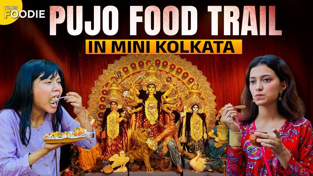 Exploring Durga Puja Food at CR Park | Mini Kolkata of Delhi