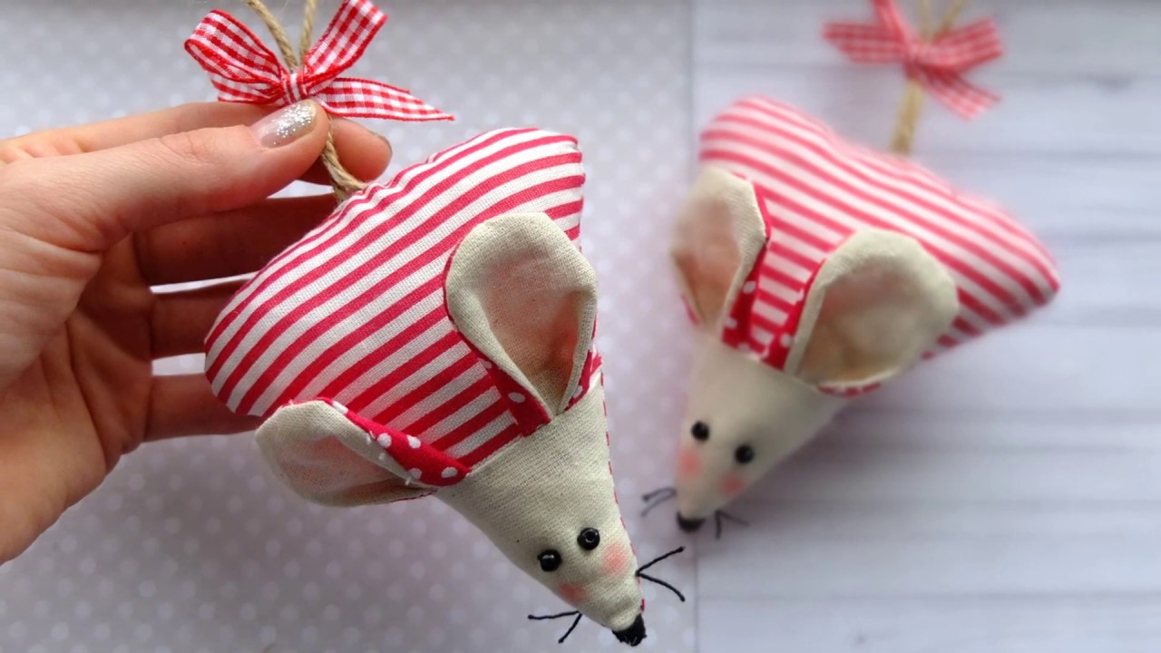 Символ года 2020 своими руками/Crochet mouse 2020/Christmas Ornaments
