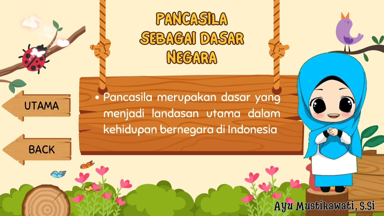 Kedudukan Pancasila Bagi Bangsa Indonesia - Kelas 6 SD
