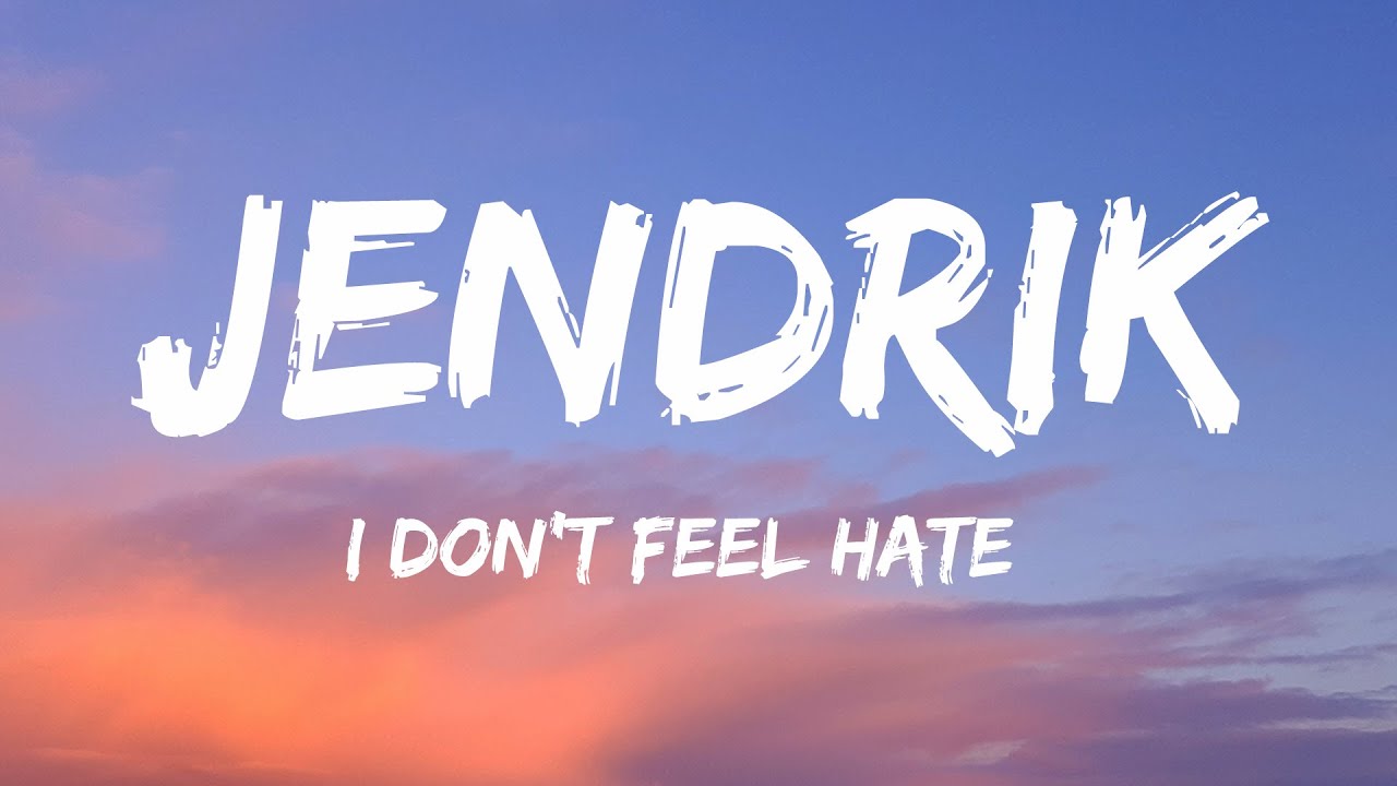 Jendrik - I Don't Feel Hate (Lyrics) Germany 🇩🇪 Eurovision 2021