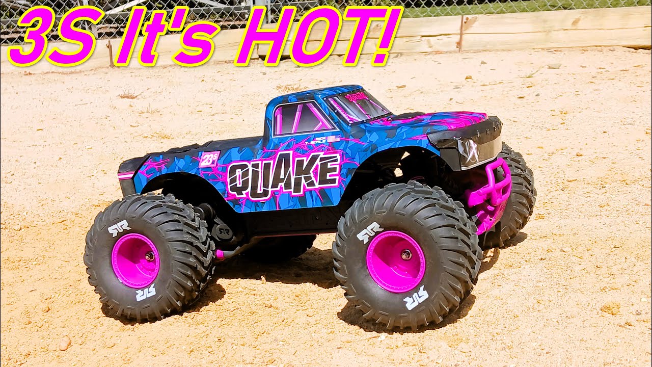 Тестовый запуск Arrma Quake 3S — это ЖАРКО! 🔥