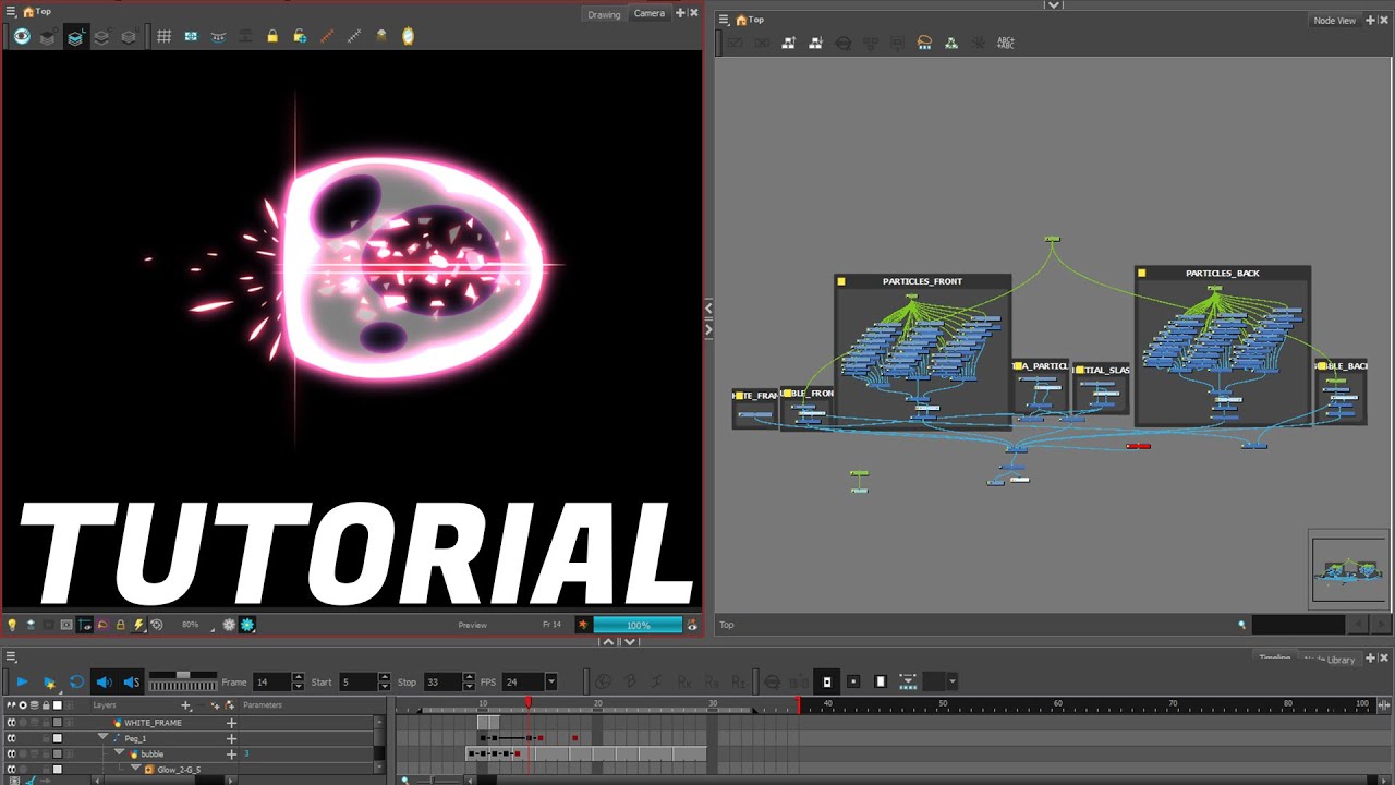 2D FX GEOMETRIC SLASH TUTORIAL (ToonBoom)