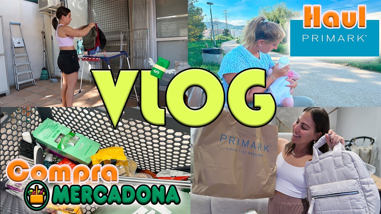 VLOG! Una Semana DURA🥲 + COMPRITAS PRIMARK y MERCADONA💸! | Carla Wonderland